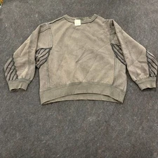 FREE PEOPLE We The Free End Game Pullover Women's Size XS Washed Black