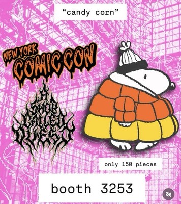 Shop Called Quest Snoopy Giant Coat Candy Corn Pin (Limited Edition Item)
