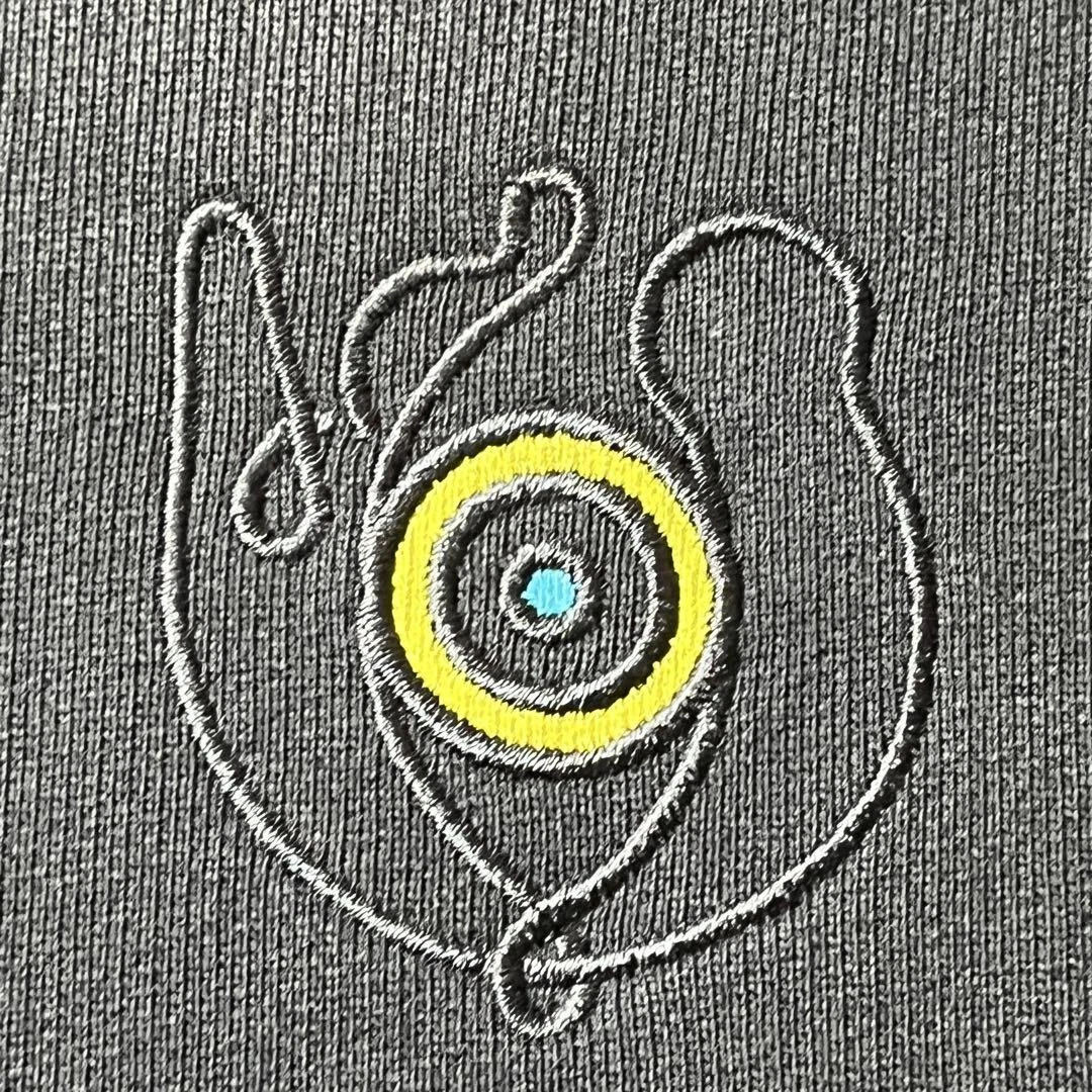 Felpa con cappuccio Loewe 21Aw Gang Box stampa rara XL nera