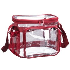 Clear Lunch Bag for Work, Correctional Officer Work shoulder crossbody tote C...