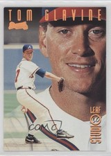 1996 Leaf Studio Bronze Press Proof /2000 Tom Glavine #12 HOF 10pr