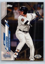 Jake Sanford 2020 Topps Pro Debut Rookie #PD-130 Staten Island Yankees