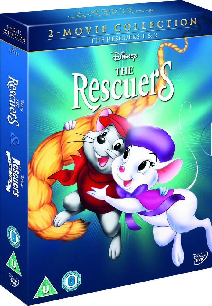 The Rescuers / The Rescuers Down Under DVD