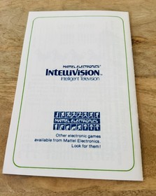 IntelliVision Word Fun The Electric Company 1980 No. 1122 Game Cartridge CIB!!!