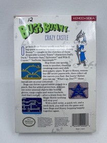 The Bugs Bunny Crazy Castle (NES) [Box & Manual Only!]
