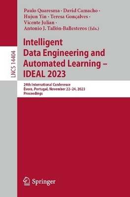 Paulo Quaresma Intelligent Data Engineering and Automate (Paperback) (UK IMPORT)