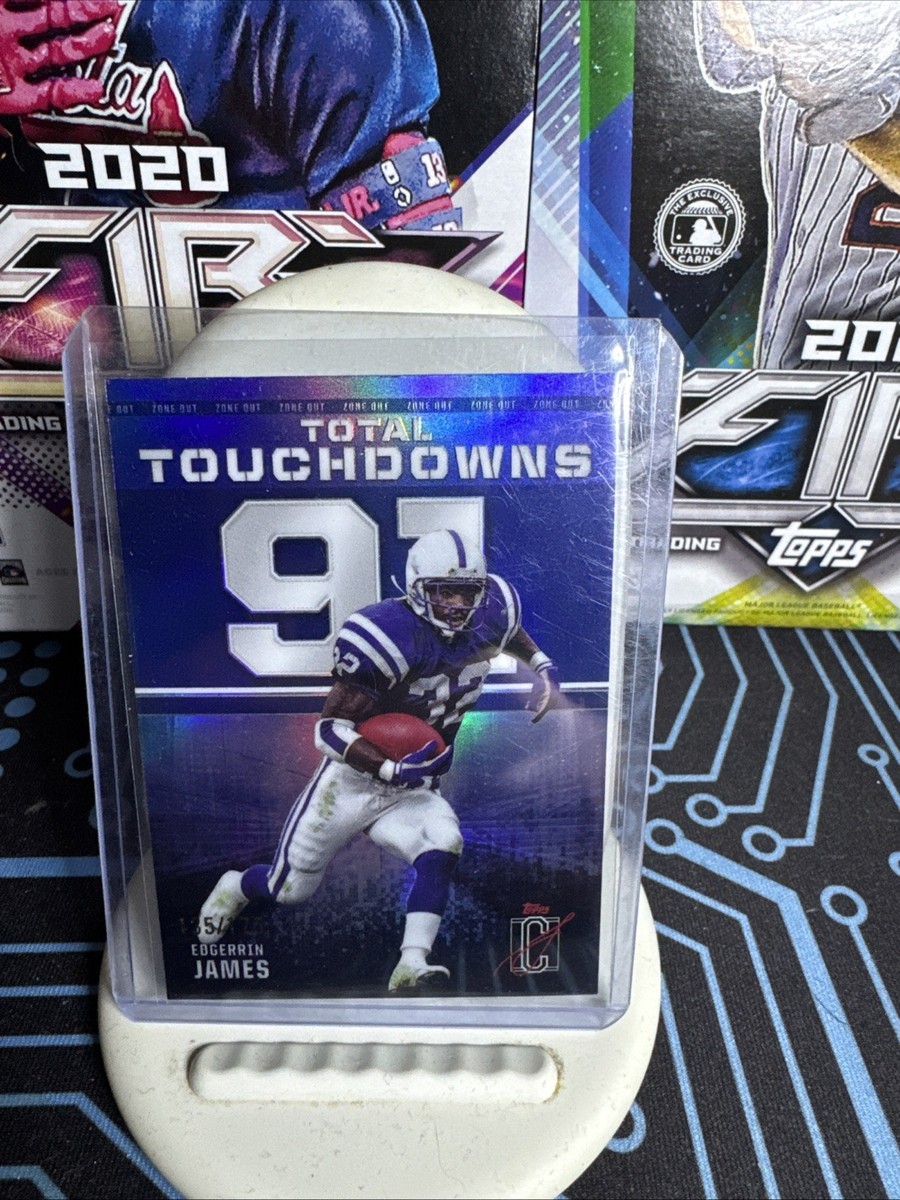 2024 Topps Signature Class - Zone Out Edgerrin James #ZO-22 Indigo