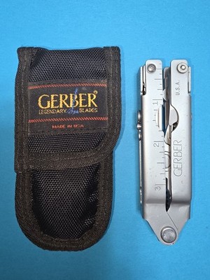 Gerber Multi-Plier Retractable Mr Pinchy Jaws MP600 w/Sheath 1991 Retired Rare