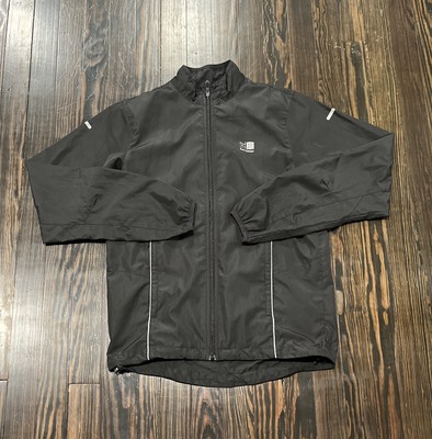 Karrimor Full Zip Run Jacket Men s Small Black Polyester 