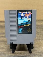 Pro Wrestling NES Nintendo 5 Screw Cartridge Tested Working Original Tested 