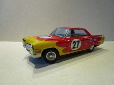 Vintage Modern Toys 1960's Tin Litho Battery Operated #27 Cadillac Stunt Car