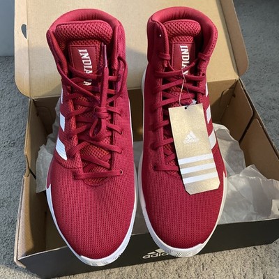 Indiana University Hoosiers Adidas SM PB Madness Team Shoes Size 12.5 - NEW!