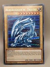 Blauäugiger Weißer Drache 1. Auflage Ultra Rare Yugioh deutsch DUSA Glänzend GD