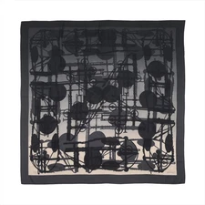 Hermès Carré Géant Imprimeur Fou Brides et Frontaux crazy printer Stole 140 Cash