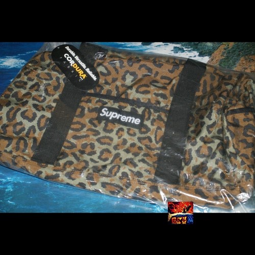 Supreme Leopard Duffle Bag Brand New in 