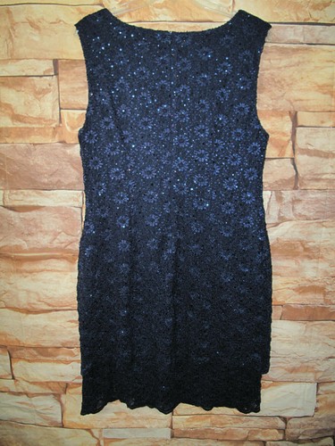 * Vestido sin mangas para mujer CB 1962, talla 16, azul marino - Imagen 7 de 9