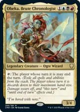 x1 Obeka, Brute Chronologist R MTG Commander Legends M/NM, English