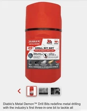 Diablo 29 pc Metal Demon™ Drill Bits Set for Mild, Hardened and Stainless Steels