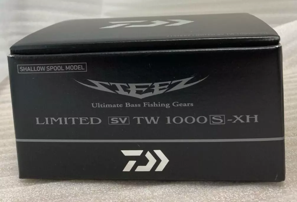 Daiwa Baitcast Reel 21 Steez Limited SV TW 1000HL Left 7.1:1 Fishing Reel  IN BOX