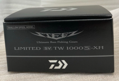 Daiwa 22 Steez Limited SV TW 1000S-XH Right Handle Baitcast Reel