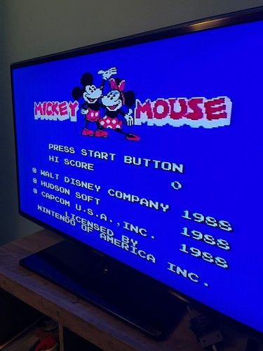 Mickey Mousecapade (Nintendo Entertainment System, 1988) Tested and Working! - Picture 5 of 5