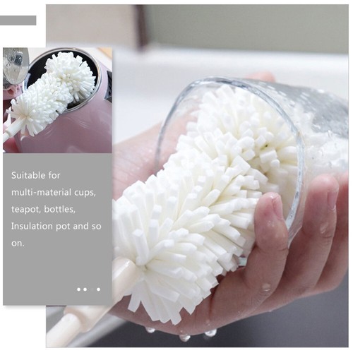  3 Pcs Drinking Glass Bottle Brush Baby Bottle Brushes Bottle Cleaner - Picture 11 of 12