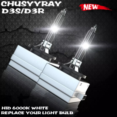 2X LED Headlight Bulbs Replace D3S HID Xenon Super White Conversion Kit