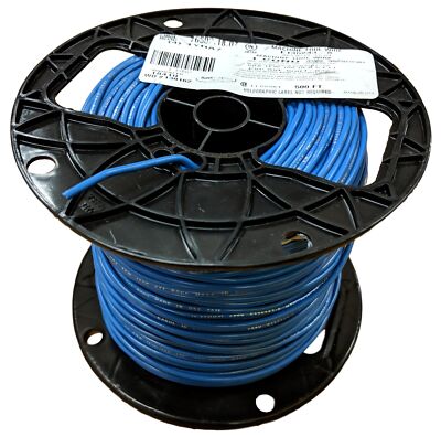 MTW18BLUE, General Cable, 18Awg 600V Blue, 100 FT