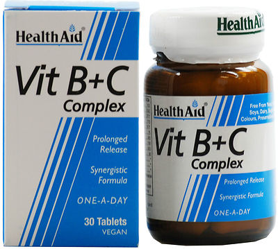 HEALTH AID VIT B+C COMPLEX - 30 TABLETTEN
