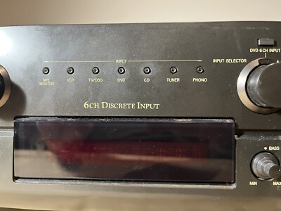 Technics SA-AX730 AV Stereo Receiver DVD Cd Cassette Record