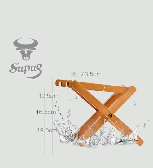 NEW Original bamboo style Guitar Foot Stool Footrest Adjustable metal fittingsAU - image 2 of 4