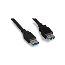 6ft USB 3.0 SuperSpeed A Extension Cable - Black