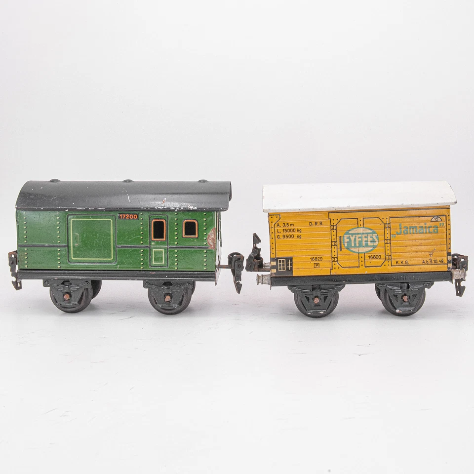 8-tlg. - Märklin & Karl Bub Konvolut Dampflok Uhrwerk Tender Fyffes Jamaica - Bild 4 von 4