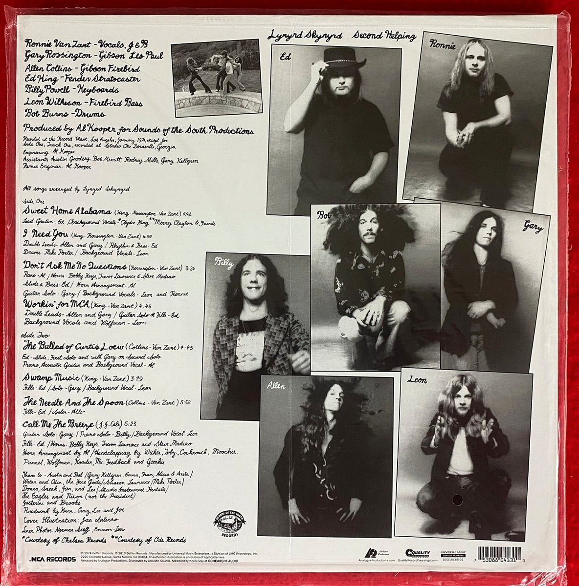 英、欧LP Lynyrd Skynyrd Second Helping (180g) 5355017 MCA 未開封 /00260 image-1-url_thumbnail.webp