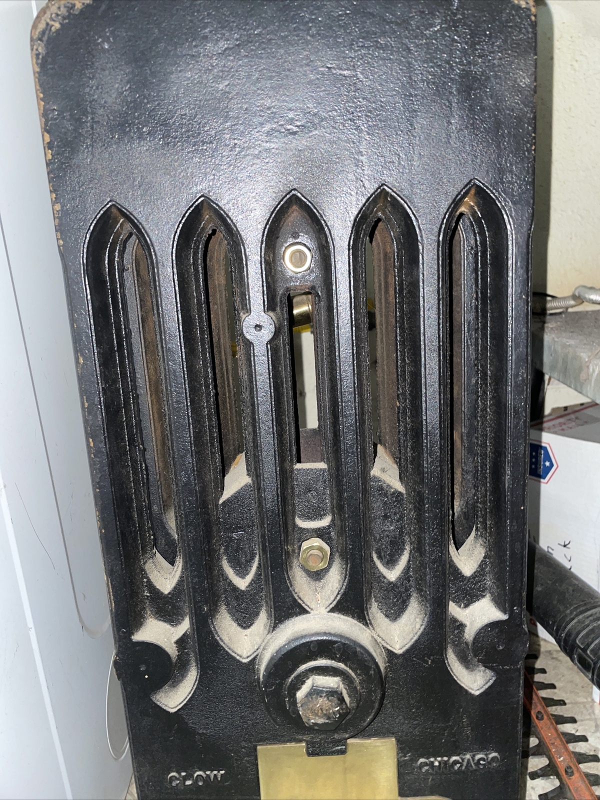 Clow Gasteam Antique Cast-Iron Radiator | eBay