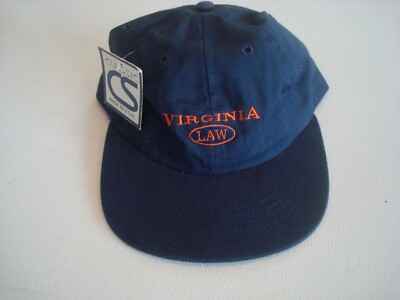 VIRGINIA CAVS LAW   BEACH GOLF   sTRapback  DEADSTOCK HAT CAP VINTAGE P2