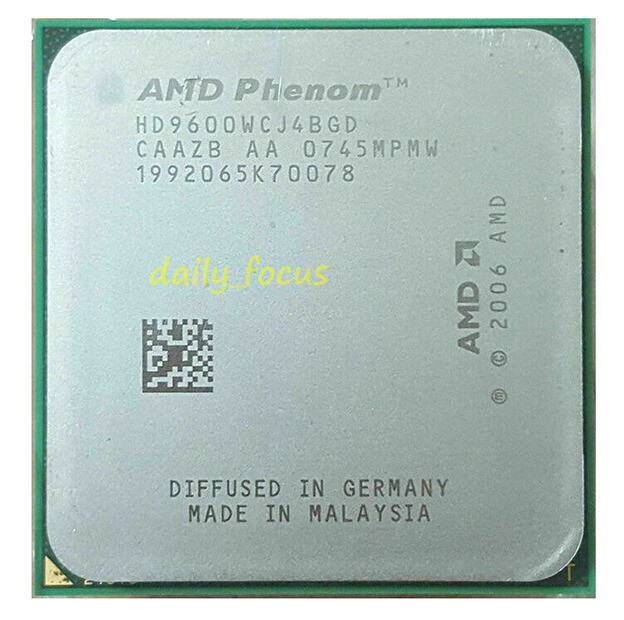 Socket Am2 Computer Processors Amd Phenom Hd9750wcj4bgh Amd Phenom