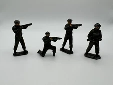 4 Vintage Lead John J Hill & Co Johillco or Crescent Britains Era Toy Soldiers