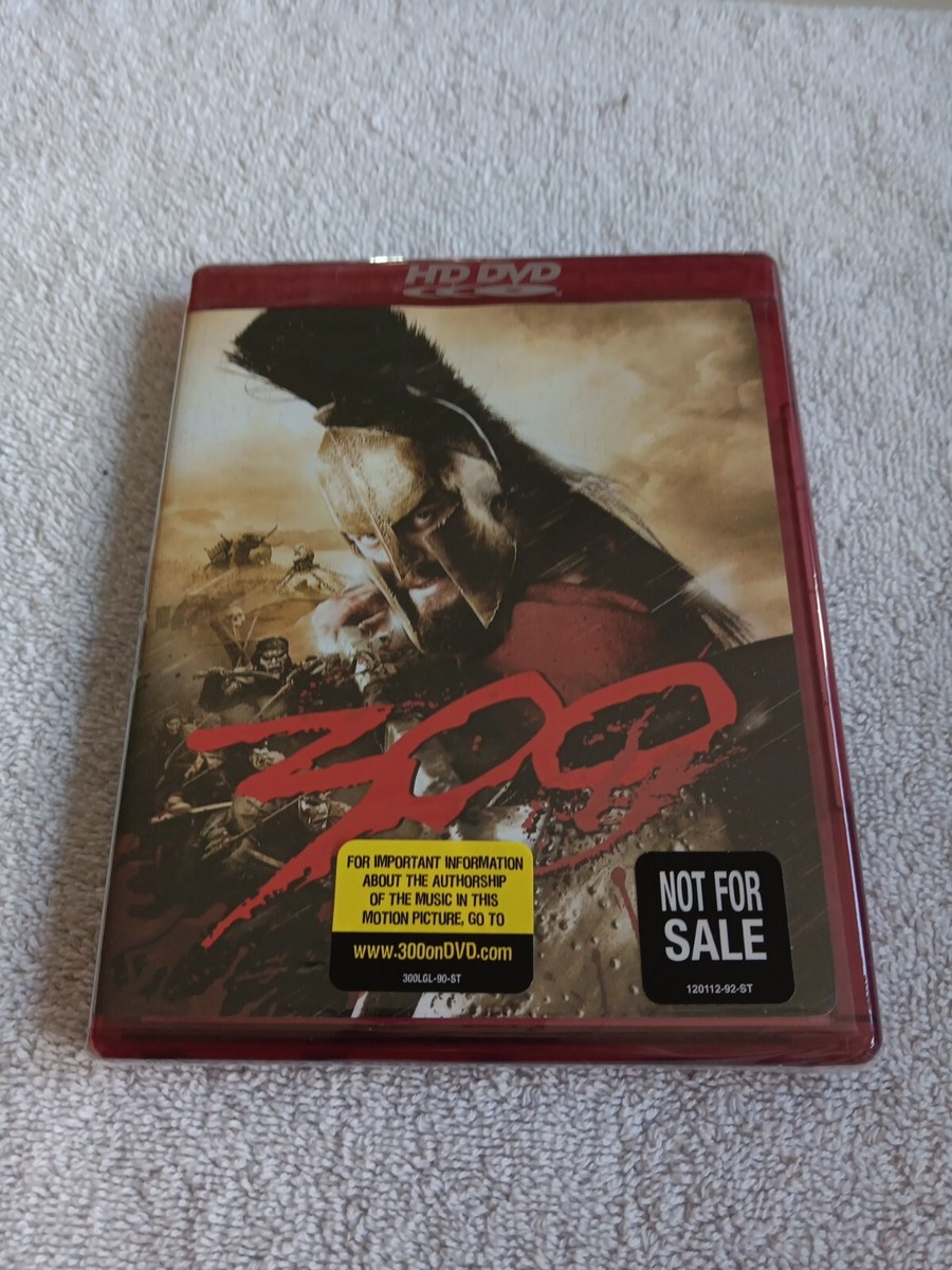 300 HD DVD Movie Promo Screener 2007 Warner Bros NFR Sealed New | eBay