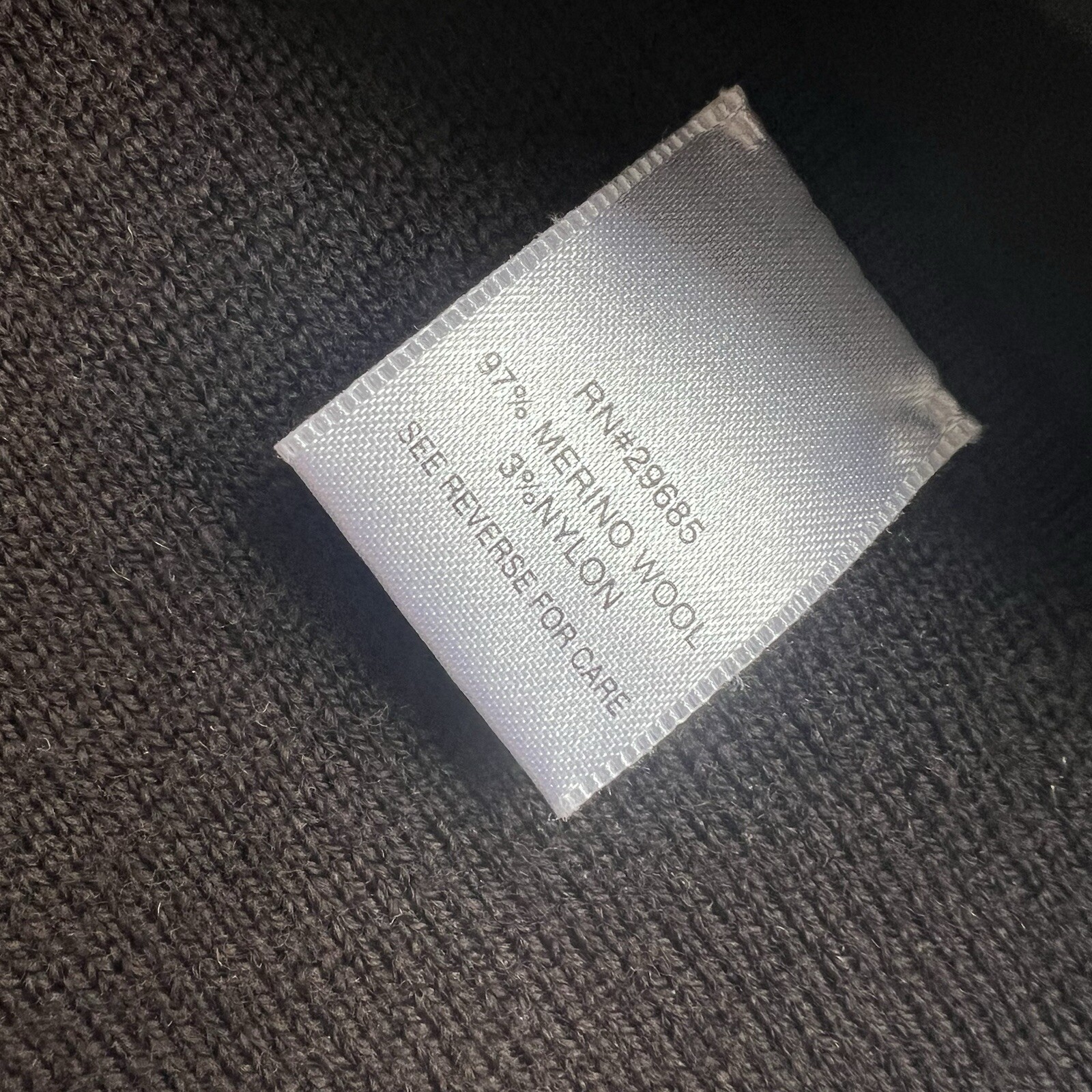 PENDLETON Sweater FULL ZIP Brown Houndstooth MERI… - image 6