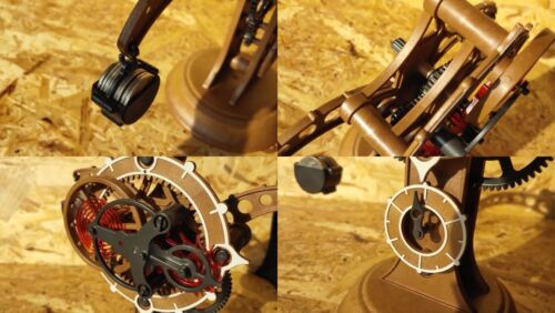 Academy Da Vinci Machines Series G.E.T. Clock Plastic Model Edu Kit #18185 - Picture 2 of 9