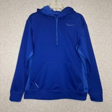 Nike Royal Blue Thermafit Pullover Hoodie Men's Medium