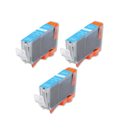 3 PHOTO CYAN New Printer Ink for Series Canon CLI-8 CLI-8PC iP6600D iP6700D