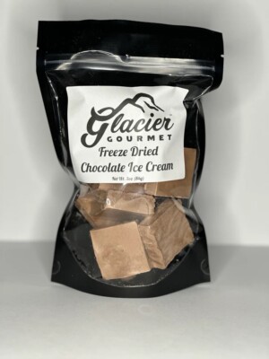Freeze Dried Chocolate Ice Cream 