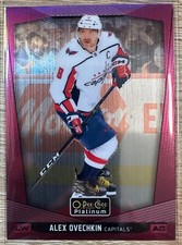 2024-25 OPC HOCKEY ALEX OVECHKIN MATTE PINK PREVIEWS #P-AO #73/75!