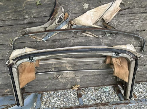 1962 1963 1964 1965 Chevrolet Chevy II Nova SS Convertible Top Bows Used Nice