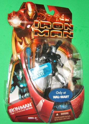 Iron Man Walmart Exclusive IRON MAN Stealth Operations Suit Action Figure NIB - Picture 3 of 5