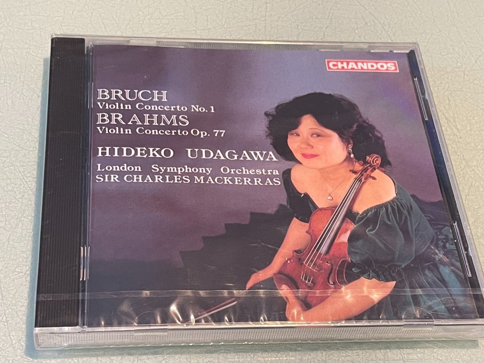 Bruch & Brahms - Violin Concertos - Hideko Udagawa with The LSO - NEW & SEALED
