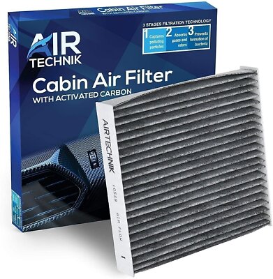AirTechnik CF10549 Cabin Air Filter w/Activated Carbon | Fits Honda Fit...