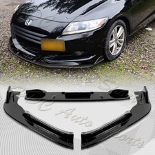 For 2011-2012 Honda Cr-z Jp-style Painted Black Front Bumper Body Spoiler Lip For 2011-2012 Honda Cr-z Jp-style Painted Black Front Bumper Body Spoiler Lip